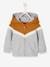 Jungen Baby Kapuzensweatjacke Oeko-Tex aqua+karamell/grau 8