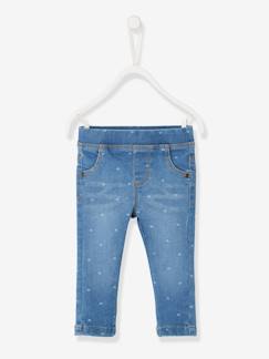 Babymode-Hosen & Jeans-Mädchen Baby Treggings, bedruckt BASIC Oeko-Tex