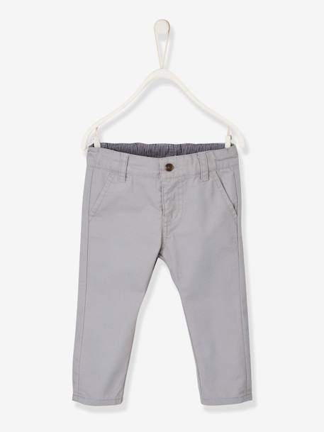 Festliches Jungen Baby-Set: Hemd, Hose, Weste & Fliege Oeko-Tex, Bundweite verstellbar blau/nachtblau/grau 5