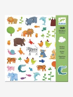 Spielzeug-160 Kinder Tiersticker DJECO