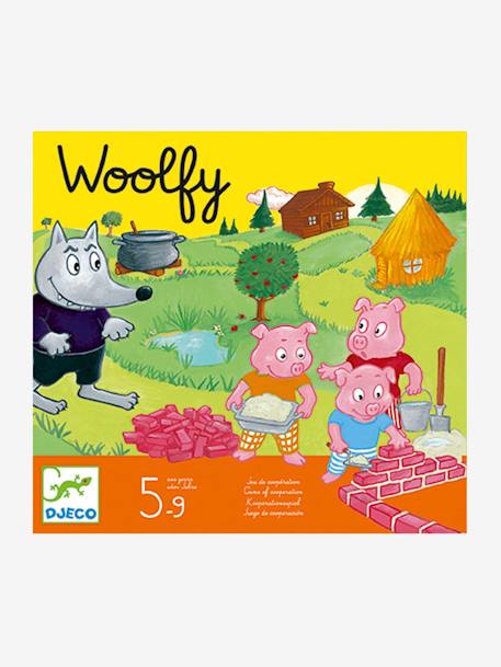 Kinder Kooperationsspiel WOOLFY DJECO mehrfarbig 2