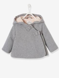 -Mädchen Baby Winterjacke, Kapuze