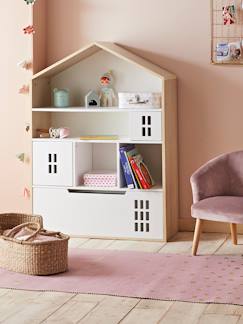 Kinderzimmer-Aufbewahrung-Regale & Bücherregale-Kinder Schrank MAISON, Hausform