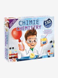 Spielzeug-Lernspielzeug-Lesen, Schreiben, Zählen & Uhr lesen-Kinder Chemiekasten 150 Experimente BUKI