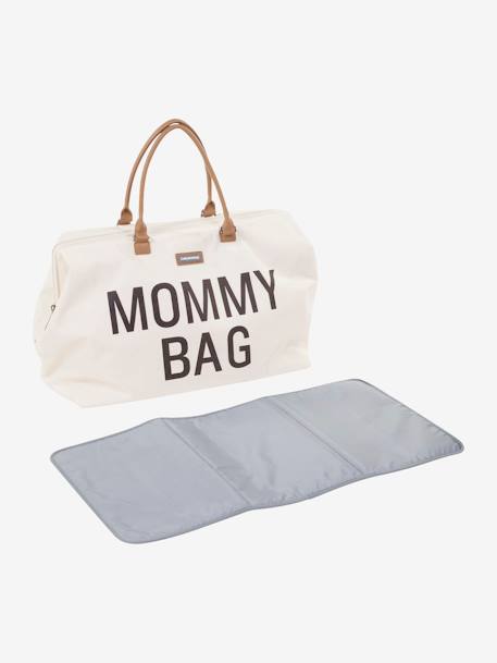 Große Wickeltasche MOMMY BAG CHILDHOME schwarz+wollweiß 6