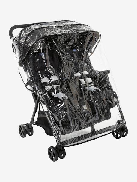 Zwillings-Kinderwagen OHLALÀ TWIN CHICCO schwarz black night 2