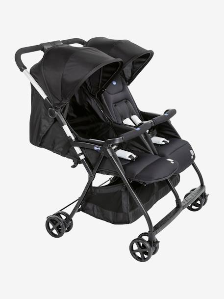 Zwillings-Kinderwagen OHLALÀ TWIN CHICCO schwarz black night 1