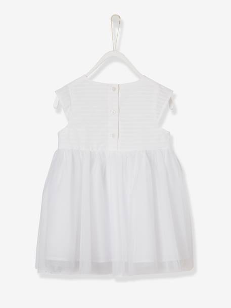 Festliches Baby Tüll-Kleid - weiß - 7