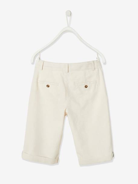 Festliche Jungen Shorts, Bundweite verstellbar blau+hellbeige+marine+salbeigrün 12