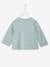 Bio-Kollektion: Baby Wickeljacke - aquamarin - 4