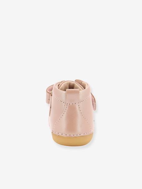 Mädchen Baby Lauflern-Boots SABIO KICKERS rosa metallic 5