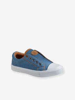 Kinderschuhe-Jungen Stoff-Sneakers mit Gummizug