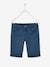 Jungen Shorts Oeko-Tex, Bundweite verstellbar beige+blau gestreift+graublau+grün+hellgelb+koralle+nachtblau+olivgrün 40