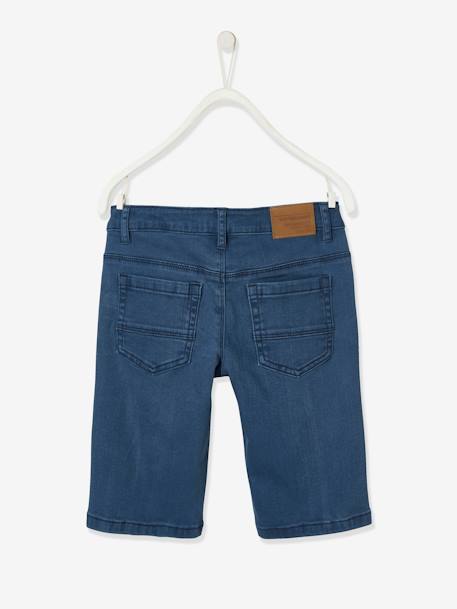 Jungen Shorts Oeko-Tex, Bundweite verstellbar beige+blau gestreift+graublau+grün+hellgelb+koralle+nachtblau+olivgrün 43