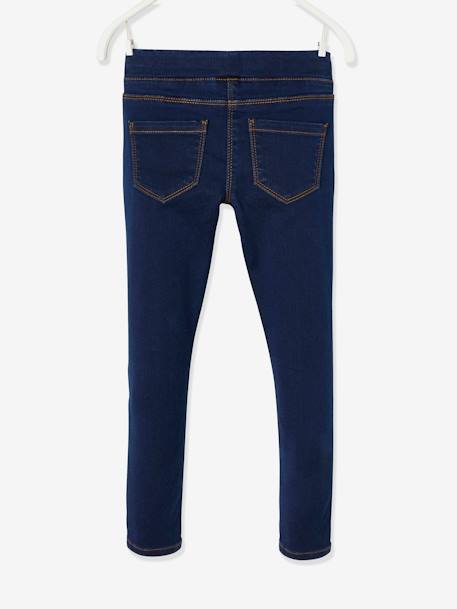 Mädchen Jeggings WATERLESS BASIC, Bundweite verstellbar dark blue 6