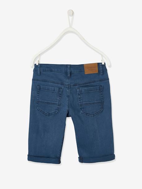 Jungen Shorts Oeko-Tex - beige+blau gestreift+graublau+grün+hellgelb+koralle+nachtblau+olivgrün - 44