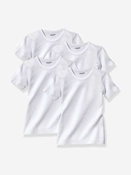 4er-Pack Kinder T-Shirts BASIC Oeko-Tex weiß 2