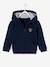 Jungen Baby Kapuzensweatjacke nachtblau 1