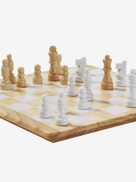 Kinder Schach-Spiel, Holz FSC® mehrfarbig 4