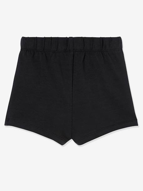 2er-Pack Mädchen Shortys Oeko-Tex grau meliert+schwarz+weiß+zartrosa 4