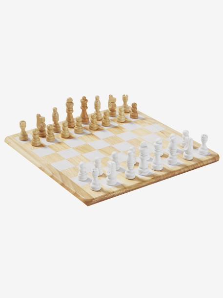 Kinder Schach-Spiel, Holz FSC® mehrfarbig 1