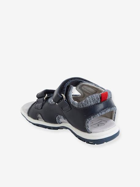 Jungen Klett-Sandalen mit Anziehtrick - blau - 3