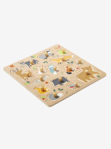 Baby Steckpuzzle TIERE FSC® - mehrfarbig - 5