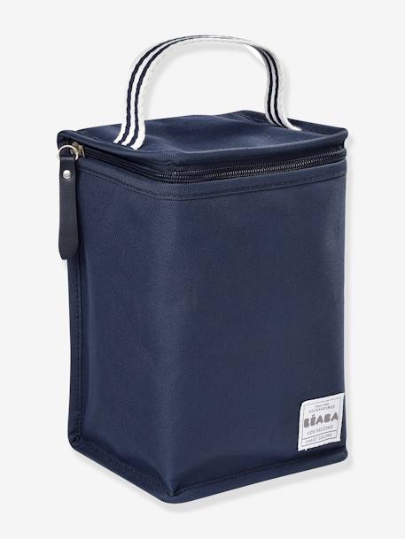 Babybrei-Thermotasche BEABA bleu marine / stripes+grau+gris chiné+perlgrau+rosa+terracotta 1