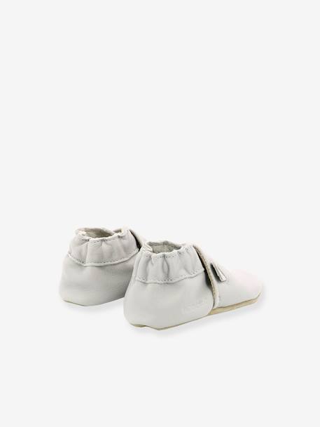 Baby Krabbelschuhe SWEETY BEAR ROBEEZ, Hausschuhe hellgrau 4