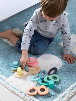 Spielzeug-Baby-Tasten & Greifen-Steckspiel SCHMETTERLING FSC®