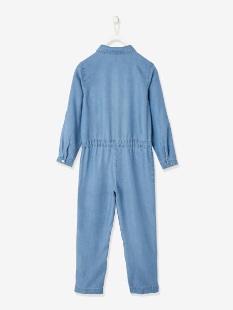 Luftiger Mädchen Jumpsuit Oeko-Tex blue stone 5