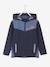 Jungen Kapuzenjacke, Funktionsmaterial blau 2