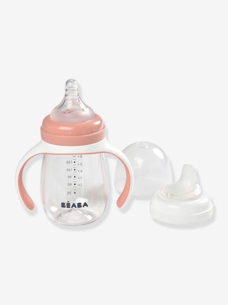 2-in-1 Baby Trinklernbecher BEABA, 210 ml blau+grün+rosa 12