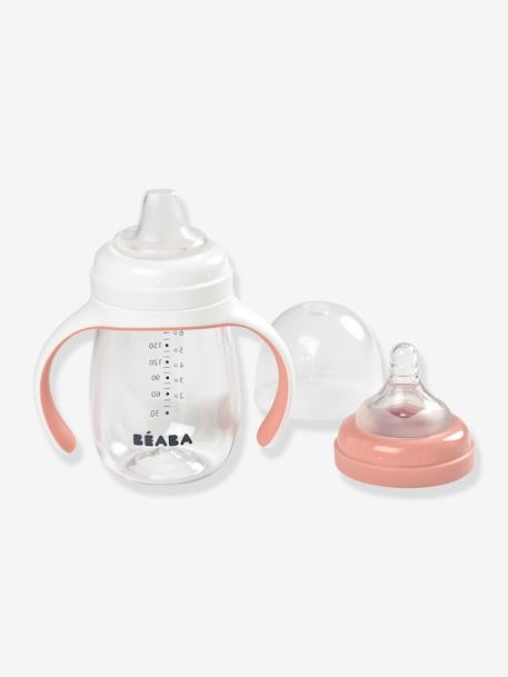 2-in-1 Baby Trinklernbecher BEABA, 210 ml blau+grün+rosa 11