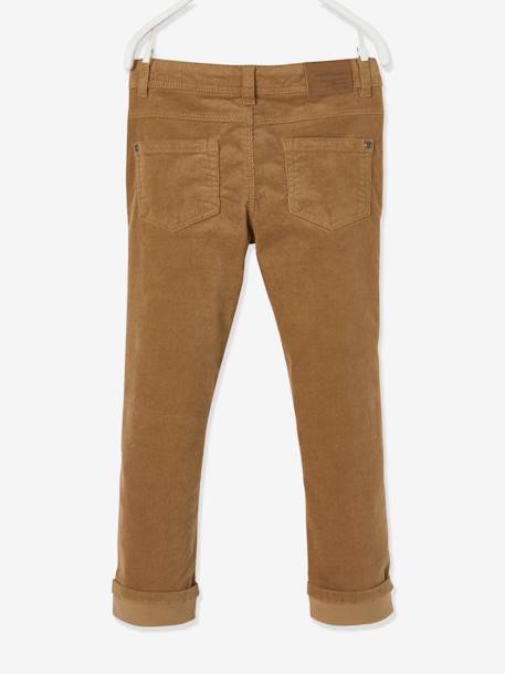 Jungen Cordhose, Slim-Fit, Bundweite verstellbar camelfarben+nachtblau 2