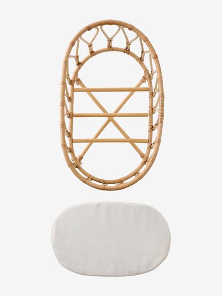 Puppenbett aus Rattan MINI BOHO natur 8