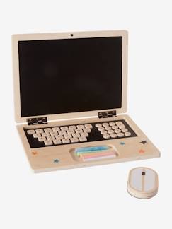 Spielzeug-Spiel-Laptop aus Holz FSC®