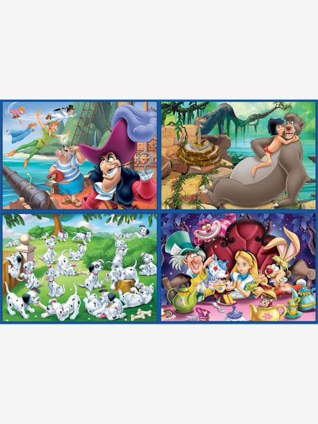 4er-Set Puzzles, 50-150 Teile MULTI 4 Disney CLASSICS EDUCA mehrfarbig 2