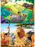 2er-Set Holzpuzzles, 50 Teile Disney Animals EDUCA mehrfarbig 2