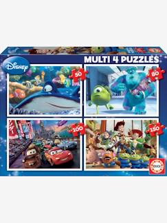 4er-Set Puzzles, 50-150 Teile MULTI 4 Disney PIXAR EDUCA  [numero-image]