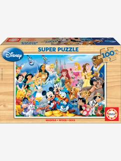 100-teiliges Super-Puzzle DIE WELT DER FIGUREN DISNEY EDUCA  [numero-image]