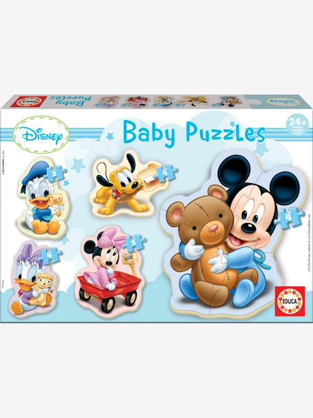 5er-Set Puzzles, 3-5 Teile Disney MICKY MAUS EDUCA mehrfarbig 1