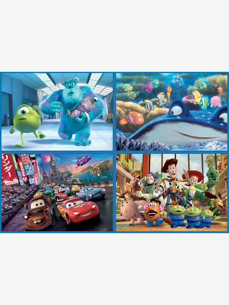 4er-Set Puzzles, 50-150 Teile MULTI 4 Disney PIXAR EDUCA - mehrfarbig - 2