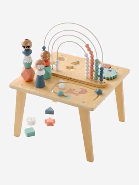 Kinder Spieltisch REGENBOGEN, Holz FSC® mehrfarbig 3