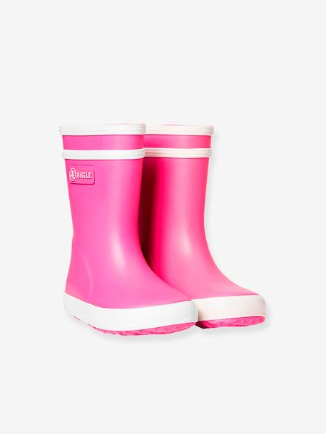 Mädchen Baby Gummistiefel BABY FLAC AIGLE gelb+rosa+rot+zartrosa 5