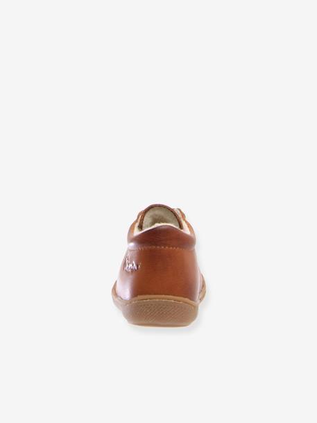 Jungen Baby Lauflernschuhe COCOON NATURINO - karamell+kürbis+marine - 4