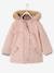 Mädchen Baby 3-in-1-Jacke, Recycling-Polyester marine+zartrosa 12