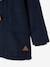 Jungen Dufflecoat mit Teddyfleece-Futter nachtblau 3