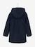 Jungen Dufflecoat mit Teddyfleece-Futter nachtblau 2