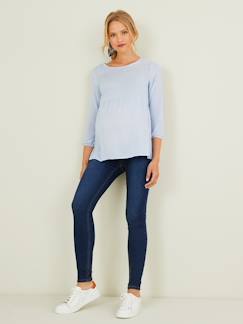 -Skinny-Umstandsjeans, schmaler Stretcheinsatz